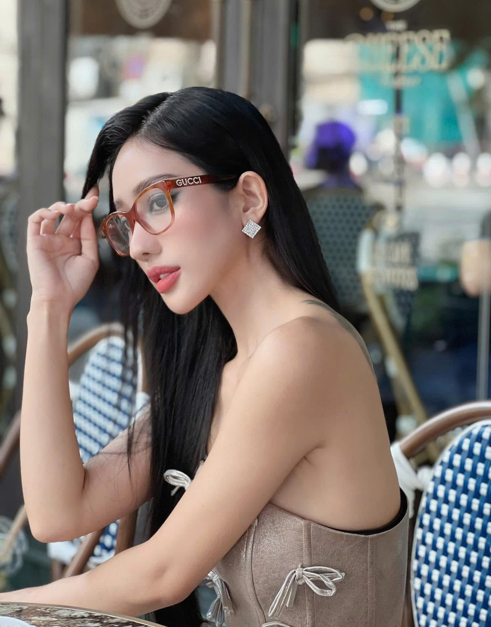 Gọng Kính Gucci GG0420 Havana – Đỉnh Cao Của Sự Tinh Tế Và Thời Trang
