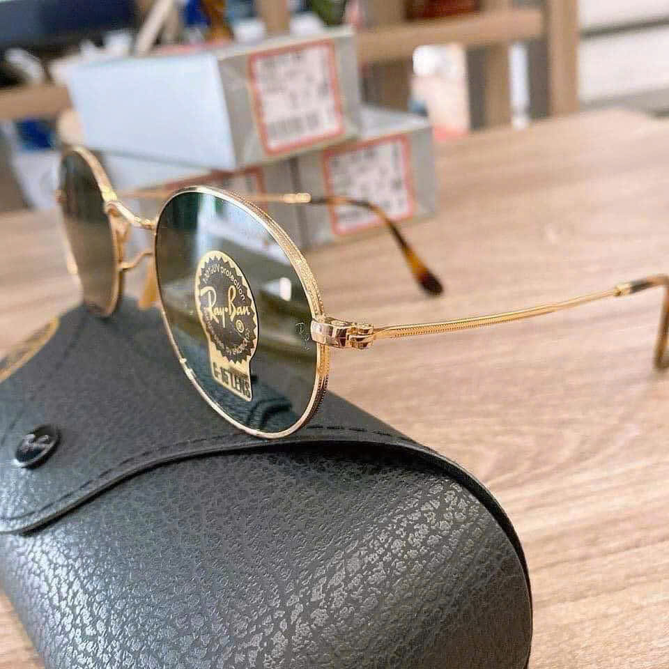 Kính Mắt Ray-Ban ORB3547N Oval Green – Phong Cách Unisex Cá Tính, Chống Tia UV400 Hiệu Quả