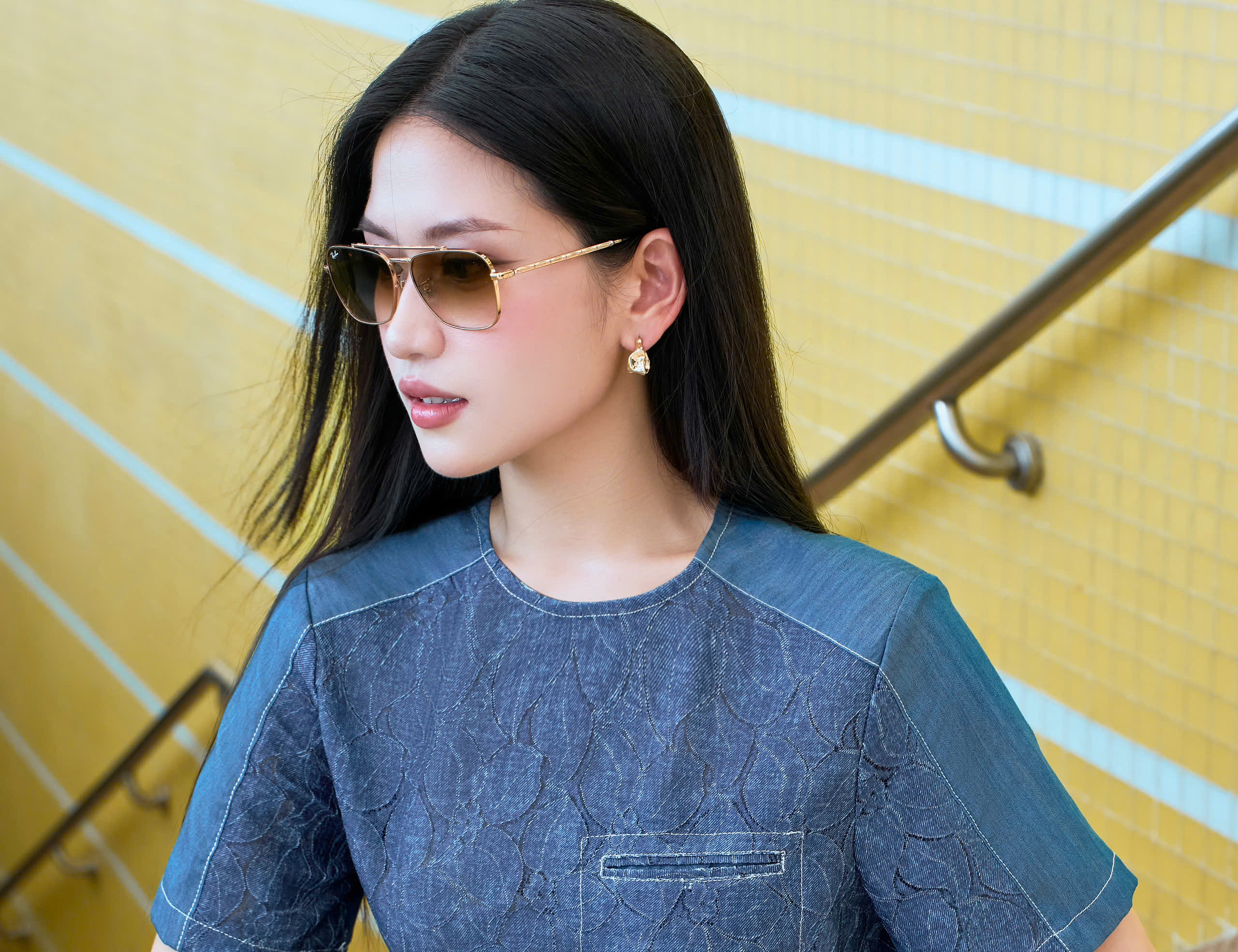 Kính Mát Ray-Ban Unisex Phiên Bản Mới – Thời Thượng, Sang Trọng, Chuẩn Gu Ý