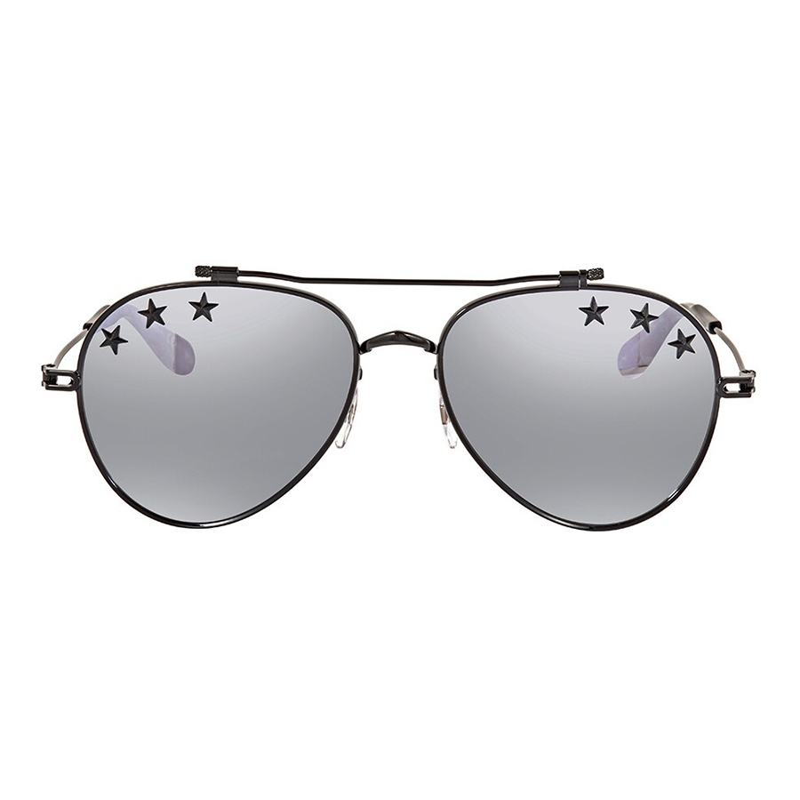 Kính Mát Givenchy Silver Mirror Aviator Unisex Sunglasses GV 7057STARS 0807/DC Màu Bạc