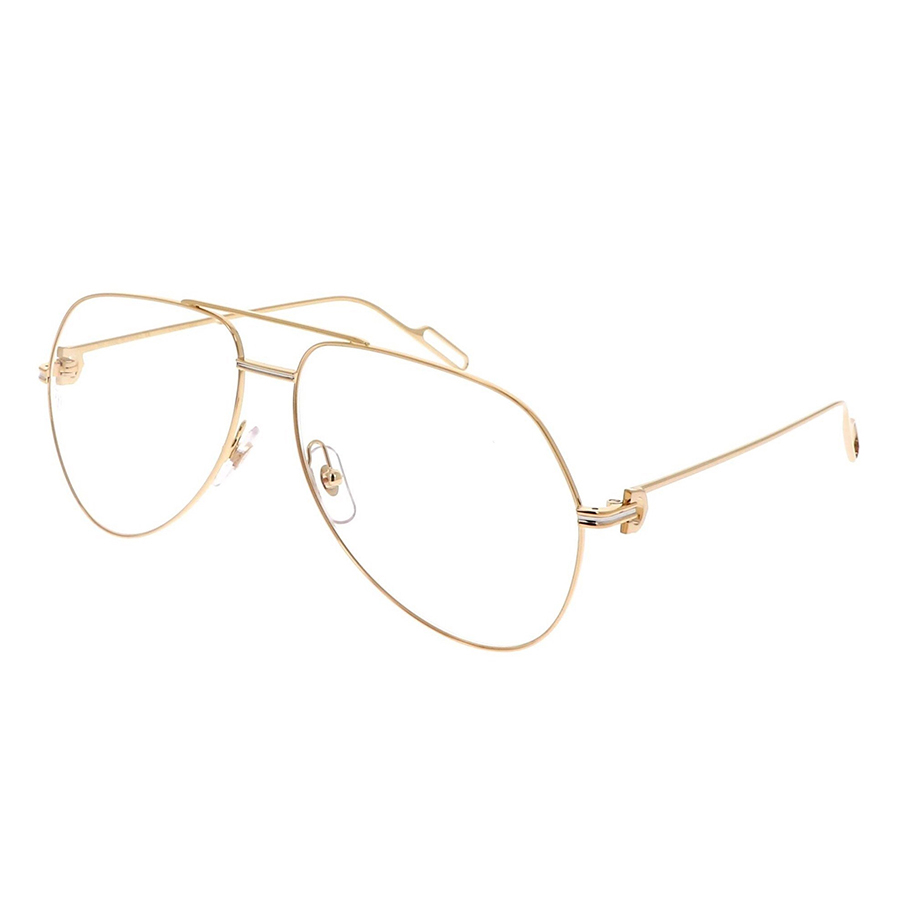 Kính Mắt Cận Cartier CT0116O 003 Màu Vàng