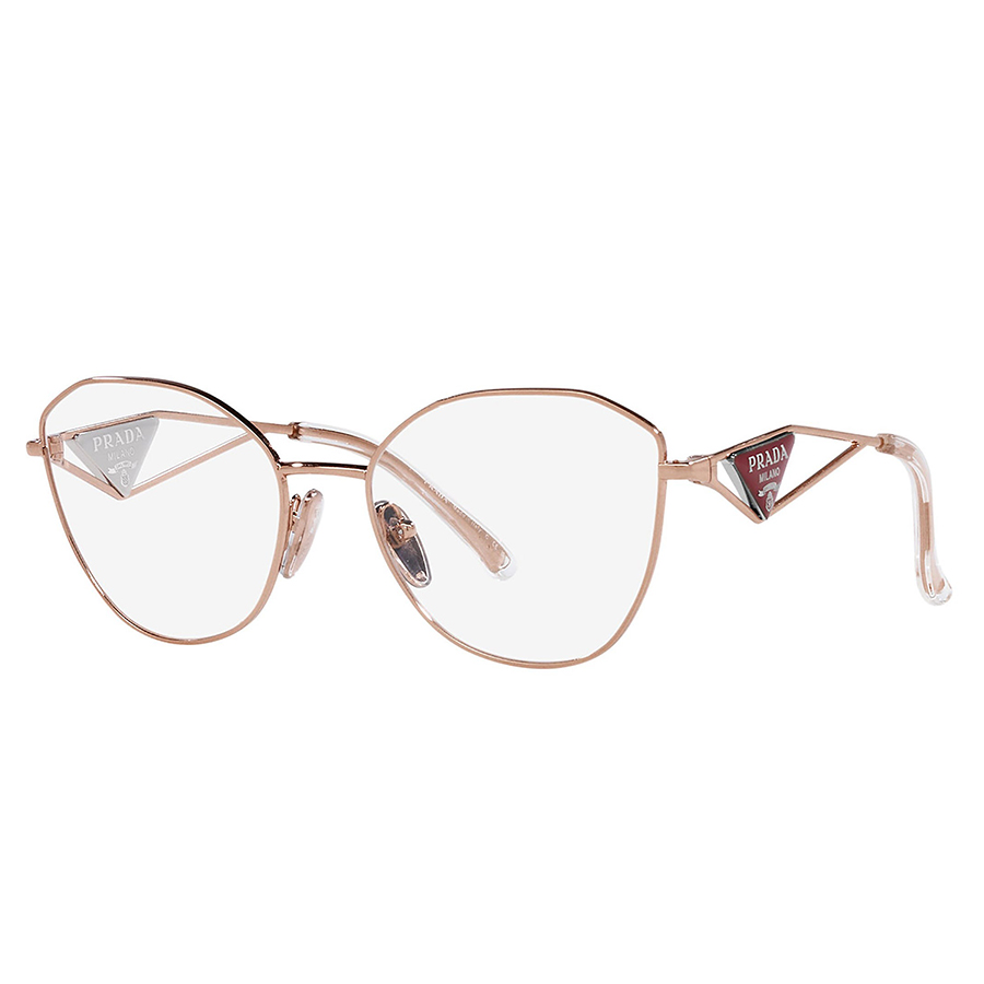 Kính Mắt Cận Prada Eyeglasses PR52ZV 53-18 Màu Vàng Hồng
