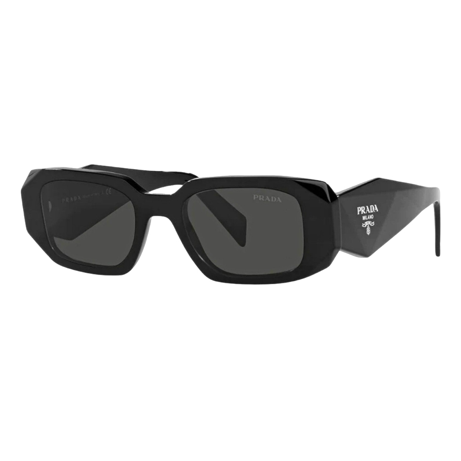 Kính Mát Nam Prada Black SPR17W 1AB5S0 Màu Đen