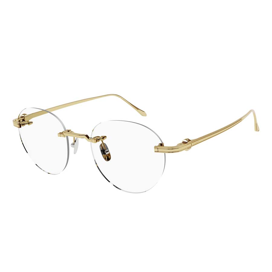 Kính Mắt Cận Cartier Pasha CT0342O 002 Glasses Trong Suốt