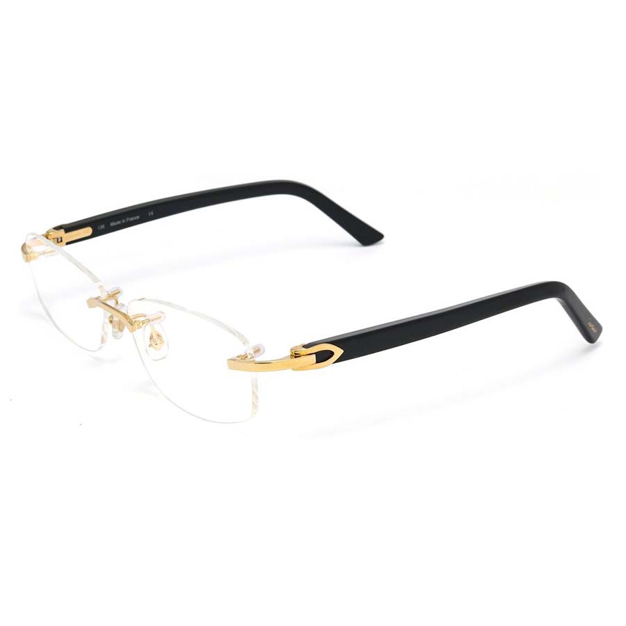 Kính Mắt Cận Cartier Signature C De Cartier CT0048O 002 Trong Suốt