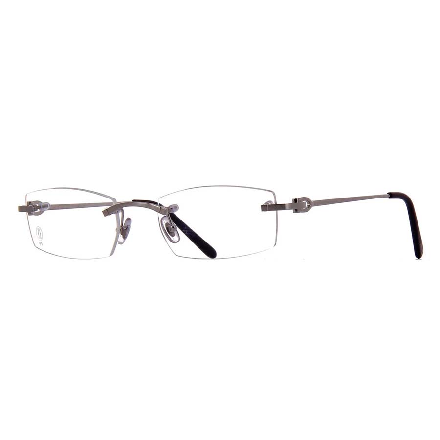 Kính Mắt Cận Cartier Signature C De Cartier CT0045O 001 Trong Suốt