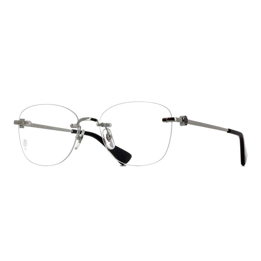 Kính Mắt Cận Cartier Trinity CT0414O 002 Glasses Trong Suốt