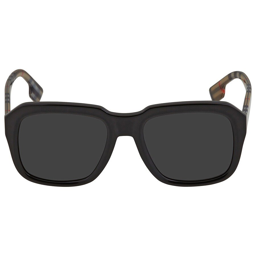 Kính Mát Burberry Dark Gray Square Men's Sunglasses BE4350 395287 55 Màu Xám Đậm
