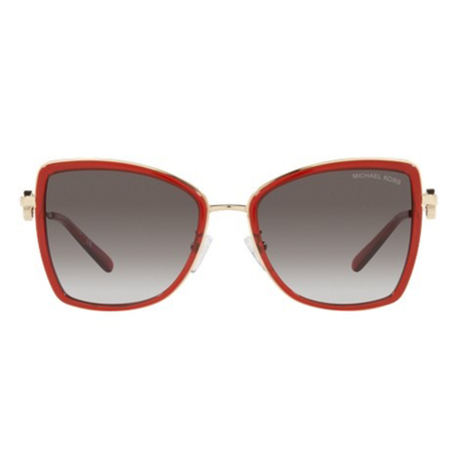 Kính Mát Michael Kors Corsica Women's Sunglasses MK1067B-10158G Màu Xám Đỏ