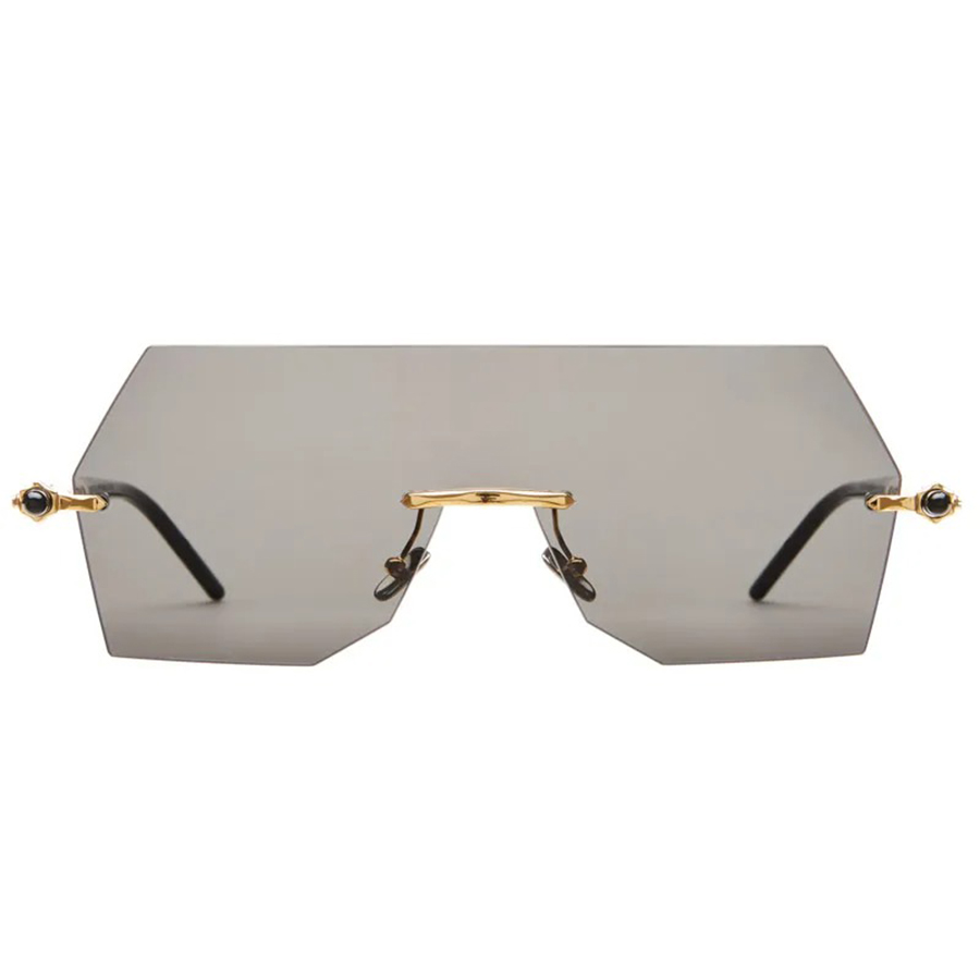Kính Mát Kuboraum Sunglasses P90 GD Màu Đen Xám