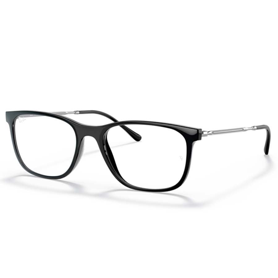Kính Mắt Cận Rayban 0RX7244_200053.C Màu Đen Bạc