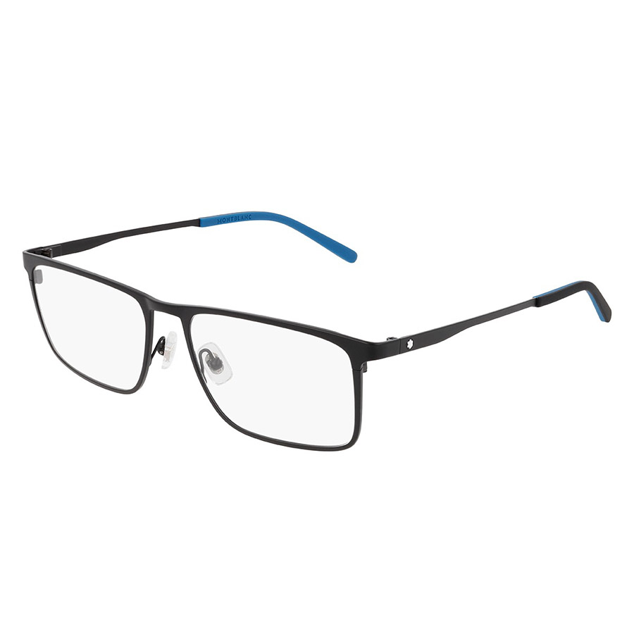Kính Mắt Cận Montblanc MB0106O 001 55-16 Màu Đen Xanh
