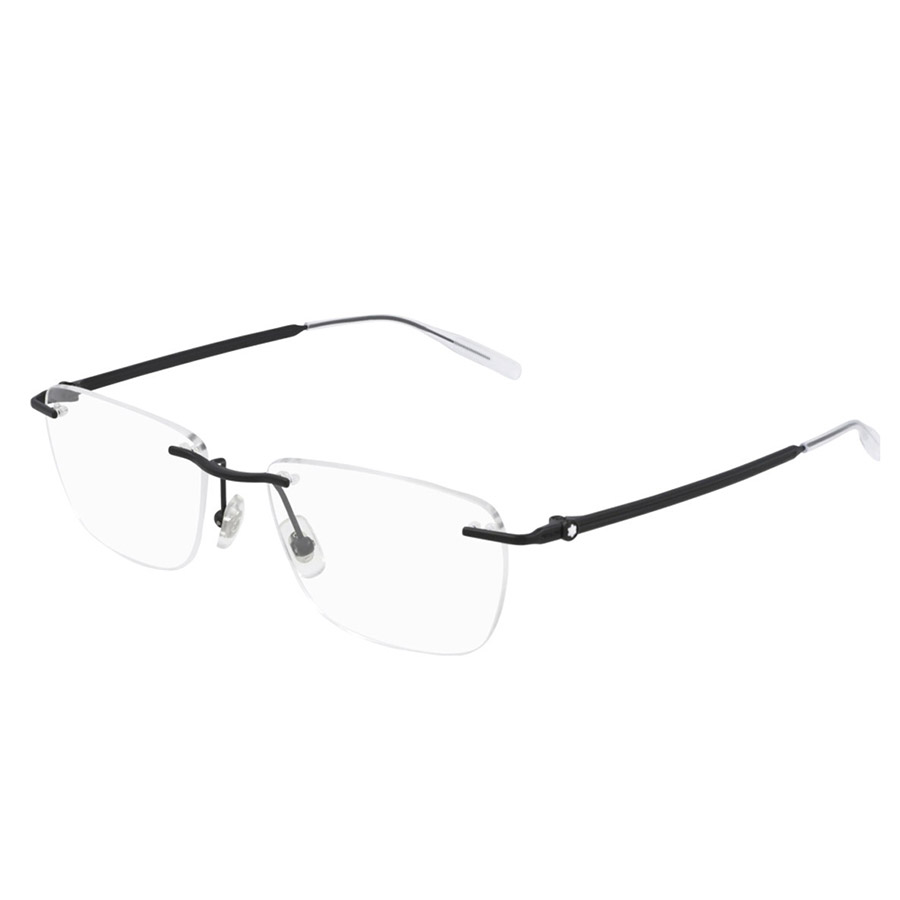 Kính Mắt Cận Montblanc MB0169O 001 55-18 Màu Đen