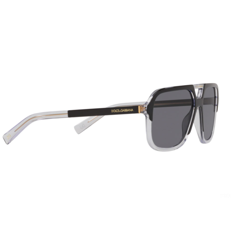 Kính Mát Dolce & Gabbana D&G DG4354 (501/81) Màu Xám Đen