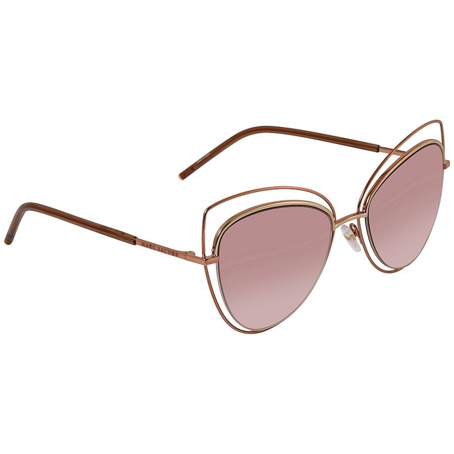 Kính Mát Marc Jacobs Pink Beige Cat Eye Ladies Sunglasses MARC8S0TXA56
