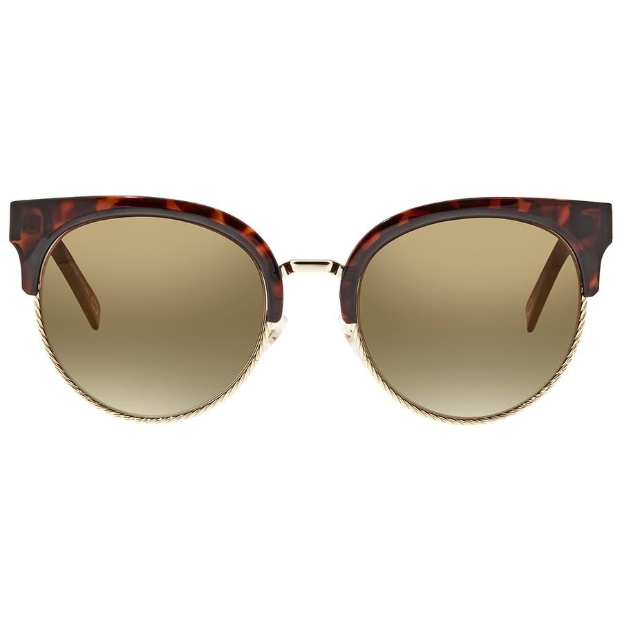 Kính Mát Marc Jacobs Brown Gold Browline Ladies Sunglasses MARC170S008654