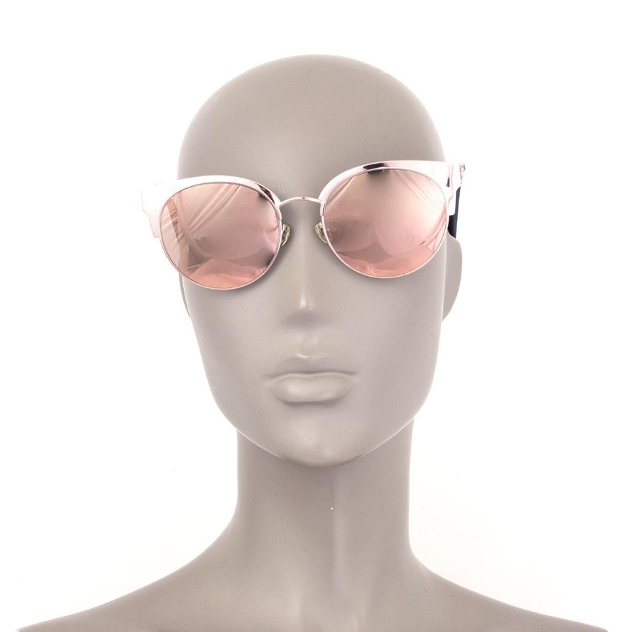 Kính Mát Dior Pink Diorama Mini Cat-Eye Sunglasses Mirrored Lens S8R/0J Màu Hồng