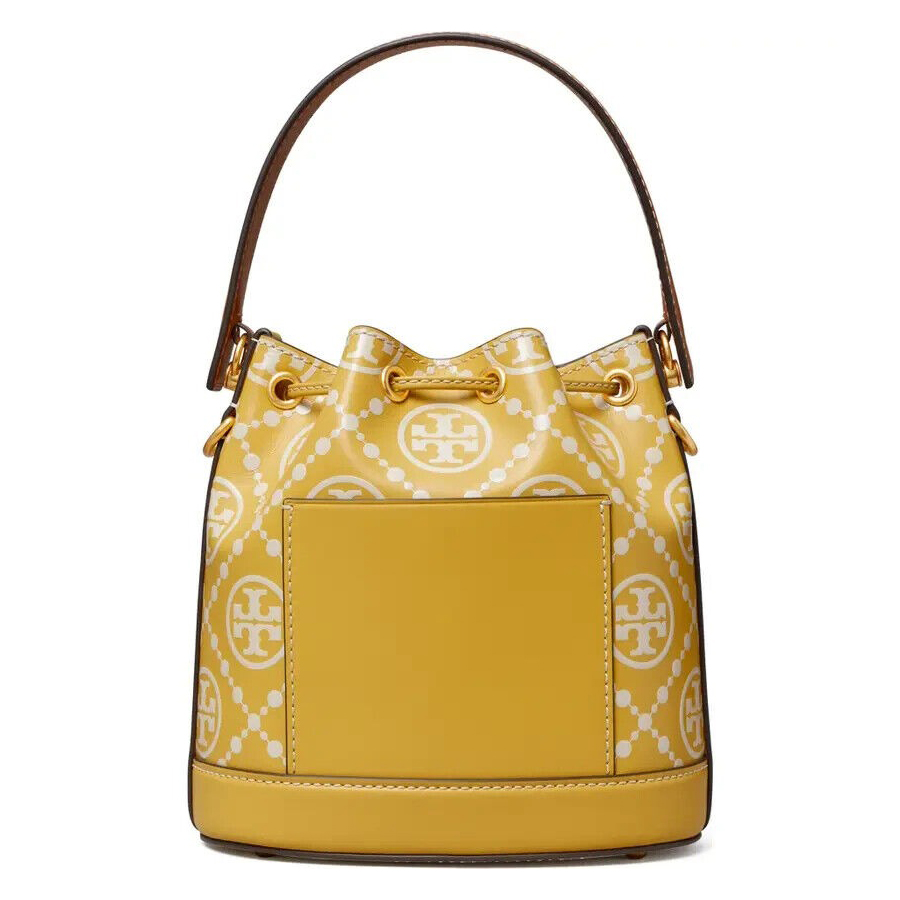 Túi Đeo Chéo Tory Burch T Monogram Embossed Bucket Bag 88155 Màu Vàng