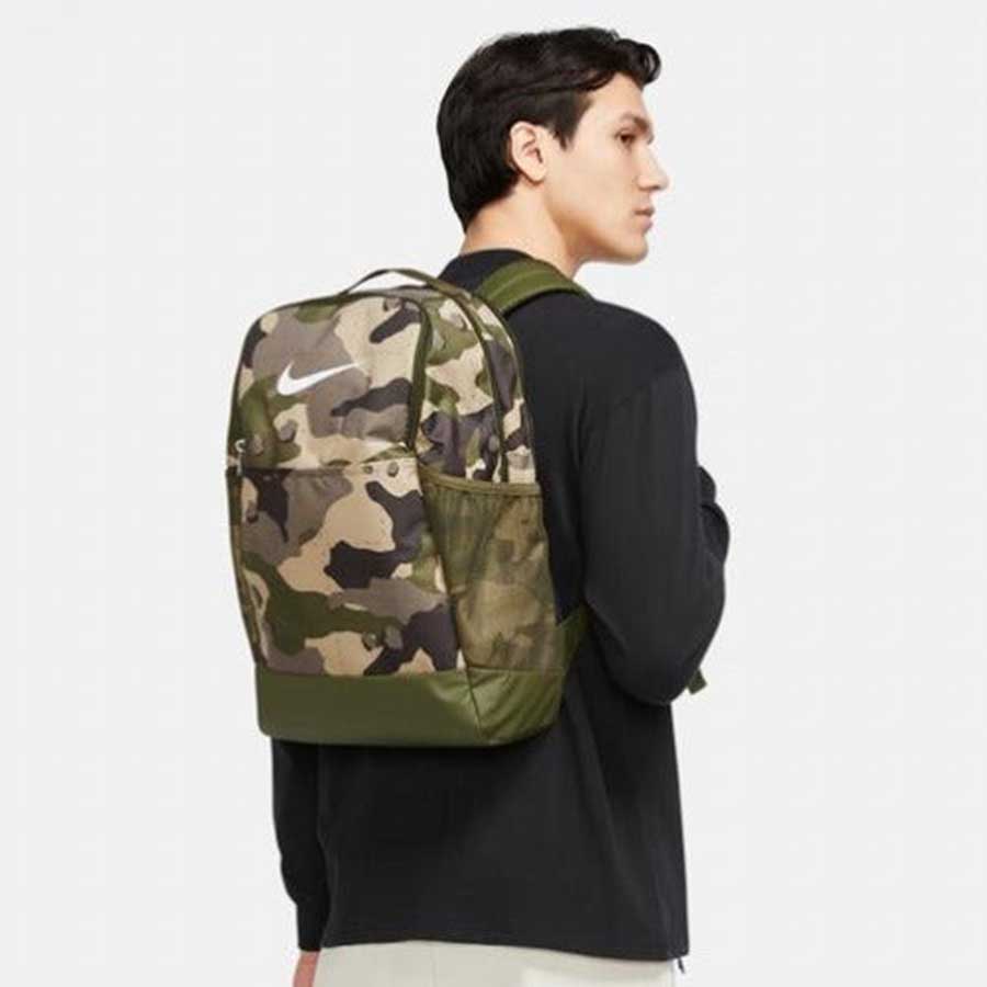 Balo Nam Nike Brasilia AOP DB1161-247 Màu Xanh Be