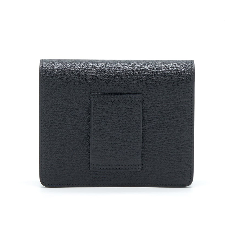 Ví Nữ Hermès Roulis Slim Black Chevre GHW Màu Đen