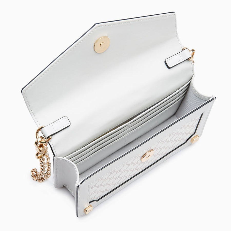 Túi Đeo Chéo Nữ Lyn Lelis Mini Crossbody Bags LL23FBS003 Màu Xám