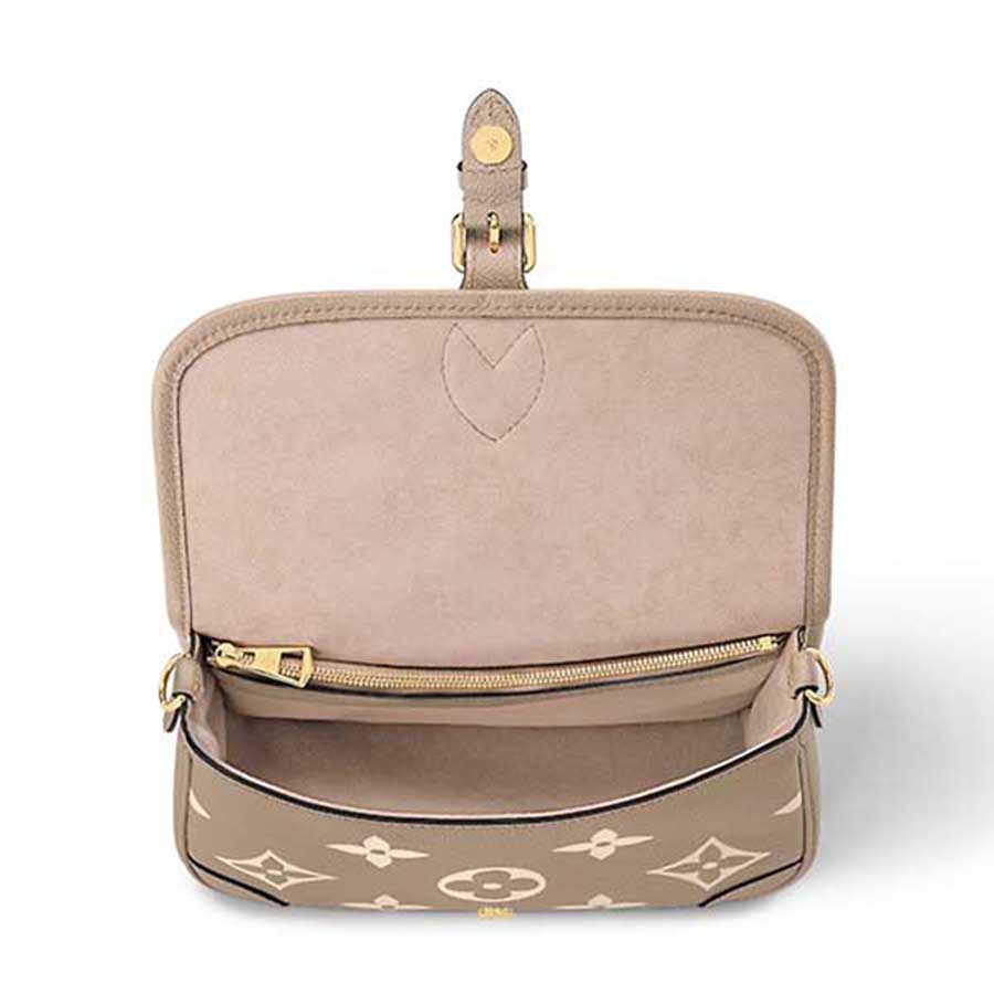 Túi Đeo Chéo Nữ Louis Vuitton LV M46583 Diane Bag Màu Xám