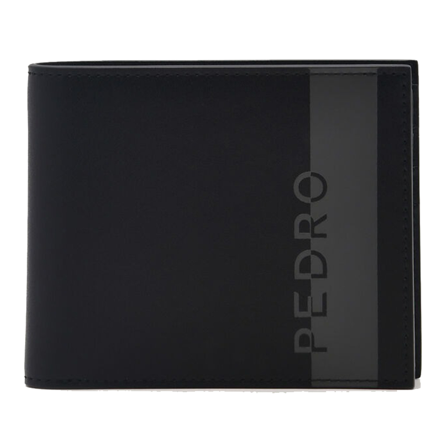 Ví Nam Pedro Leather Bi-Fold Flip Wallet PM4-15940241 Màu Đen