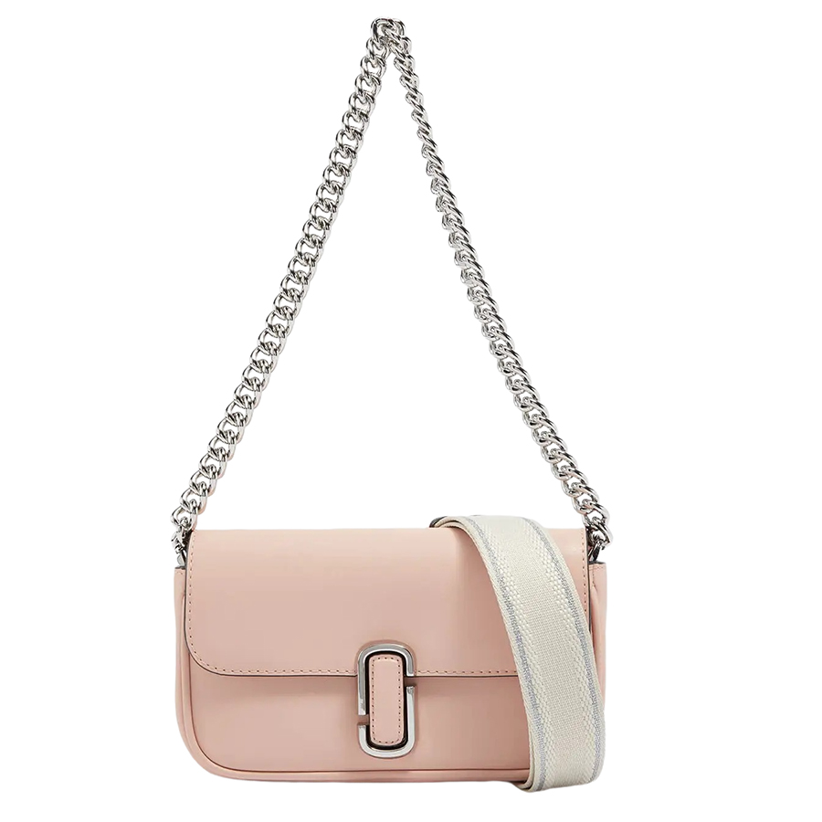 Túi Đeo Chéo Nữ Marc Jacobs The J Marc Mini Smooth Leather Shoulder Bag Màu Hồng