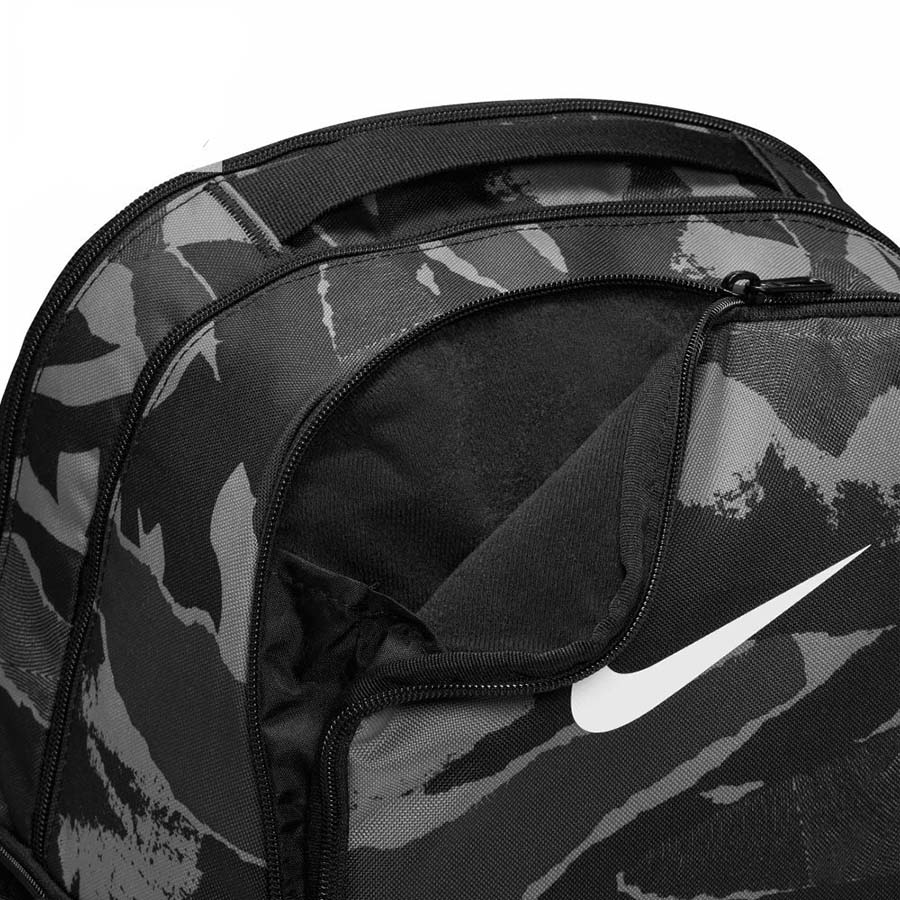 Balo Nam Nike Brasilia M AOP1 DR0494-010 Màu Đen Xám