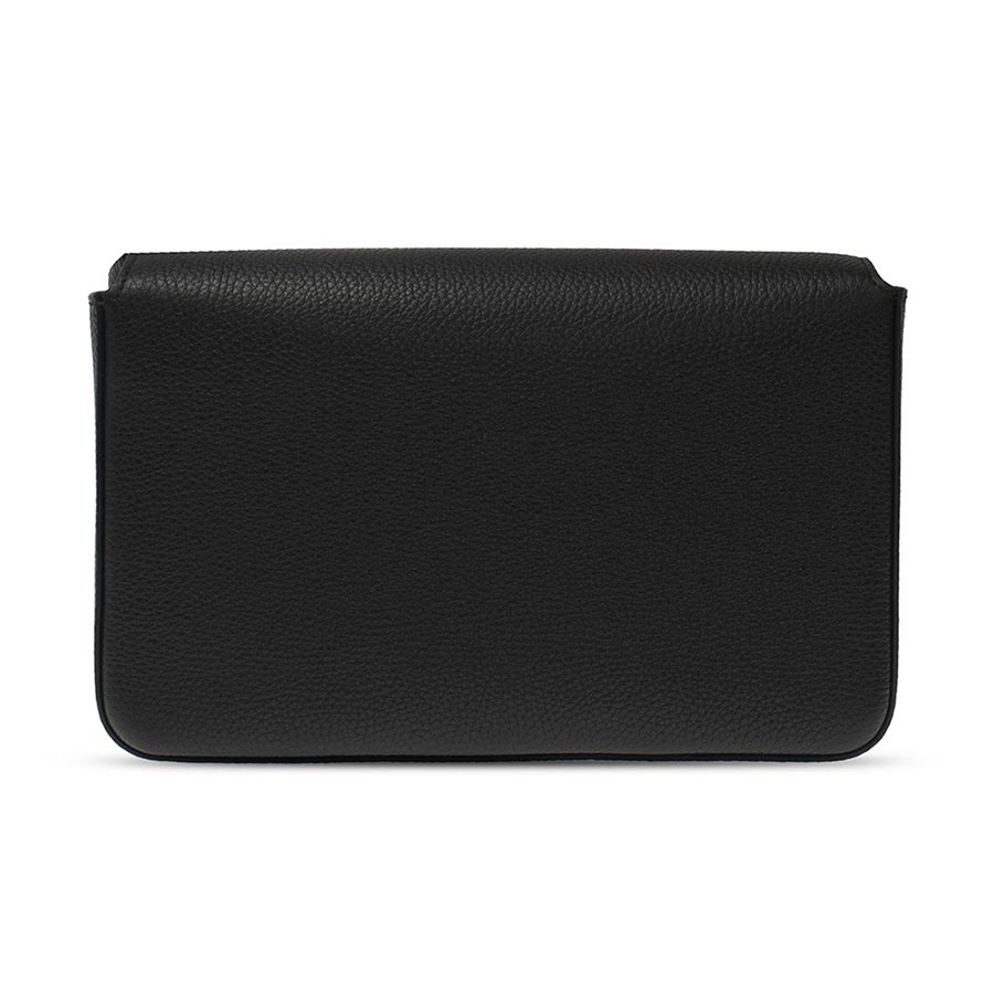 Túi Đeo Chéo Nữ Burberry Small Leather And Vintage Check Crossbody Bag Black 8023226 Màu Đen