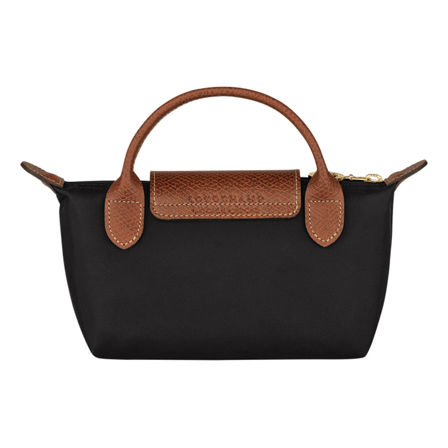 Túi Xách Longchamp Le Pliage Original Pouch With Handle 34175089001 Màu Đen