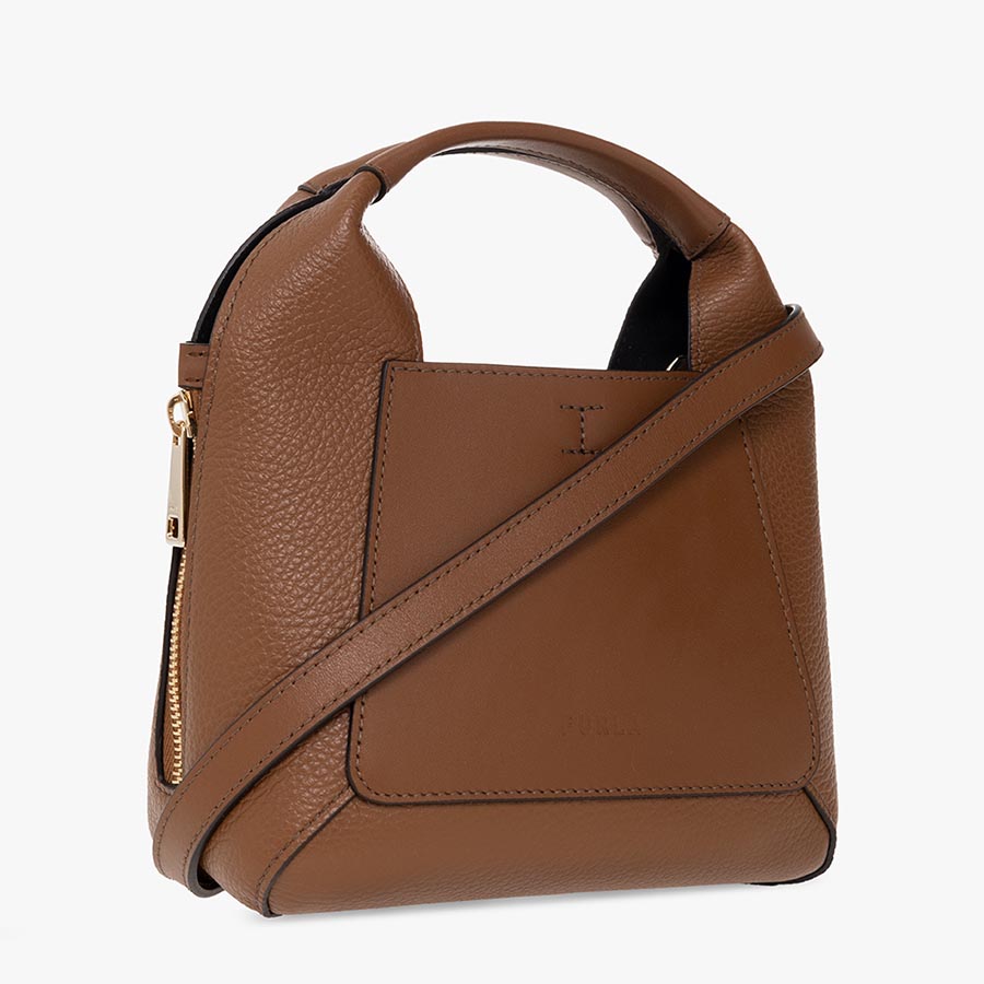 Túi Đeo Chéo Furla Gilda Mini Shoulder Bag Màu Nâu