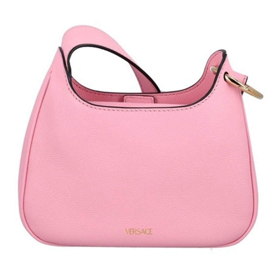 Túi Xách Versace La Medusa Small Leather Hobo Bag Màu Hồng