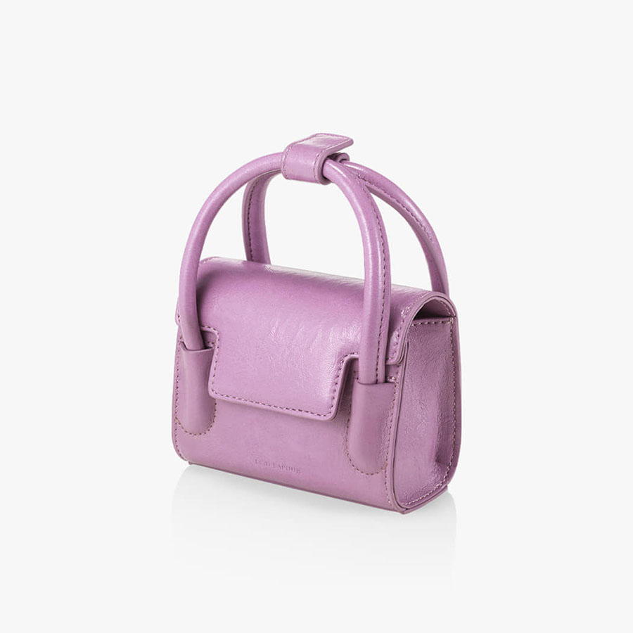 Túi Đeo Chéo Nữ Find Kapoor Marty 12 Crinkled FBMT12CR0VP Màu Tím