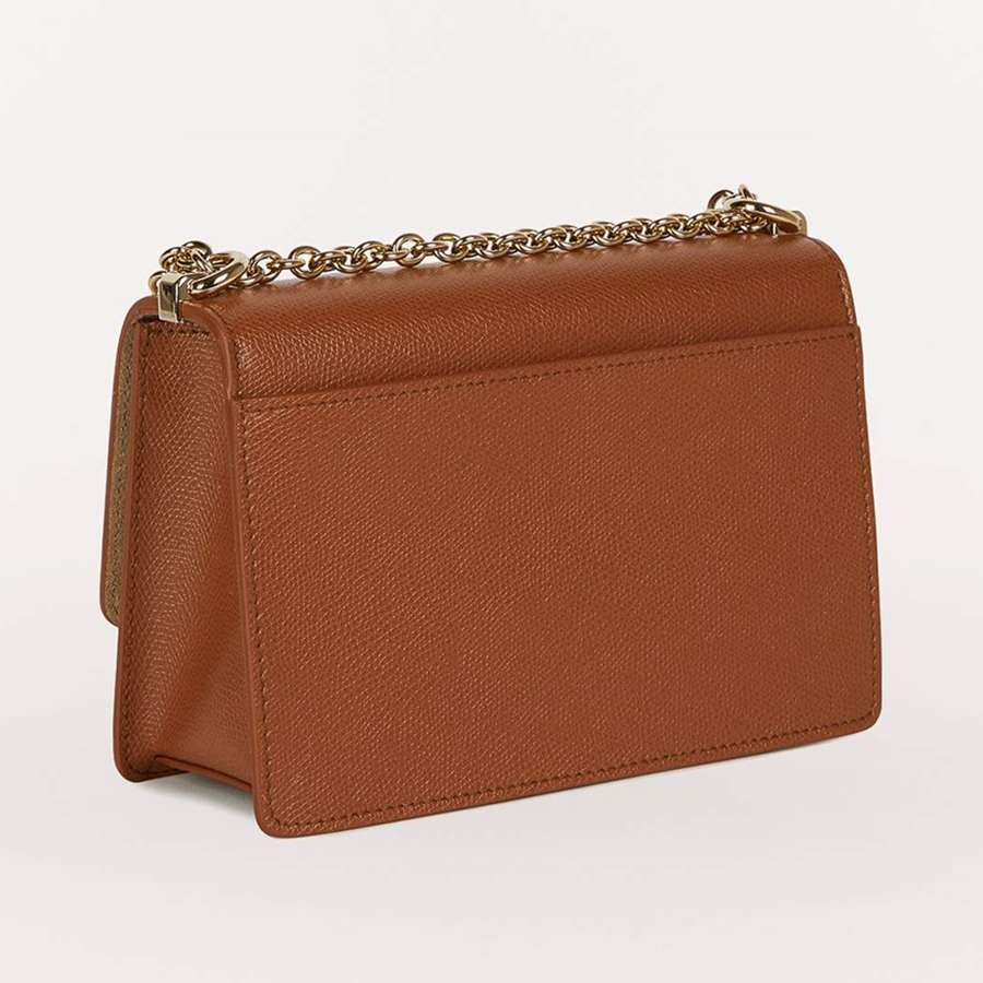 Túi Đeo Chéo Furla 1927 Crossbody Mini Cognac H Màu Nâu