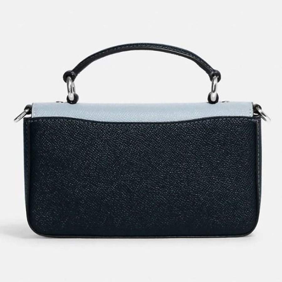 Túi Đeo Chéo Coach Mini Josie Top Handle Crossbody In Colorblock Phối Màu Xanh Đen