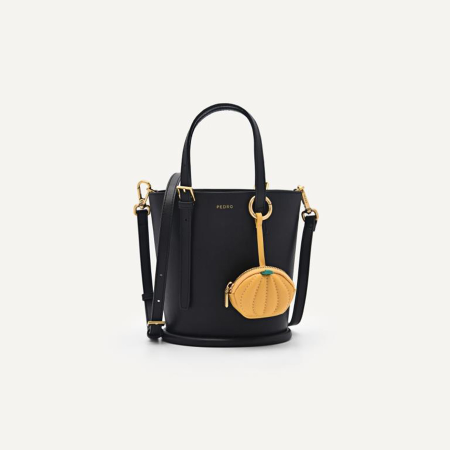 Túi Xách Nữ Pedro Duvall Mini Bucket Bag PW2-15060011 Màu Đen