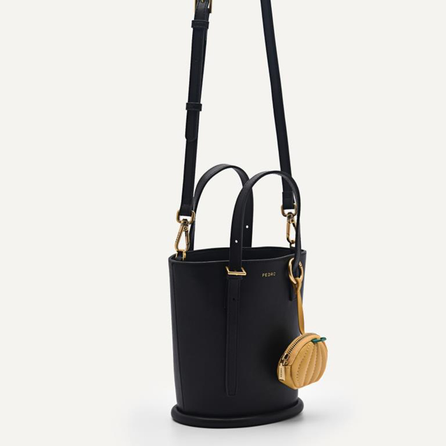 Túi Xách Nữ Pedro Duvall Mini Bucket Bag PW2-15060011 Màu Đen