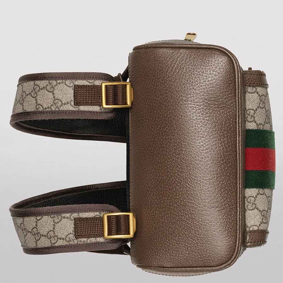 Balo Gucci Small Ophidia GG Supreme Backpack Màu Nâu