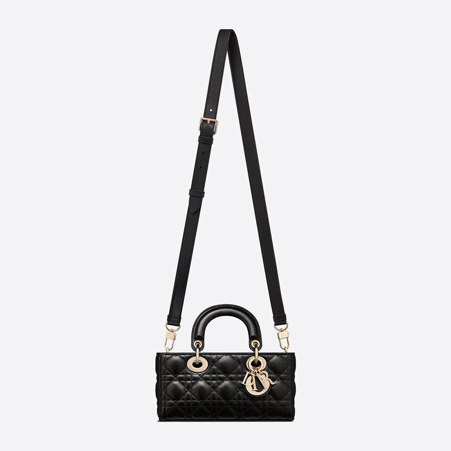 Túi Xách Tay Dior Lady D-Joy Bag M0613ONGE_M900 Màu Đen