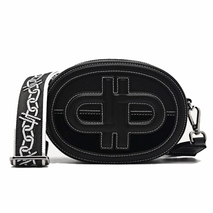 Túi Đeo Chéo Nữ Pedro Icon Leather Shoulder Bag PW2-76610062 Màu Đen