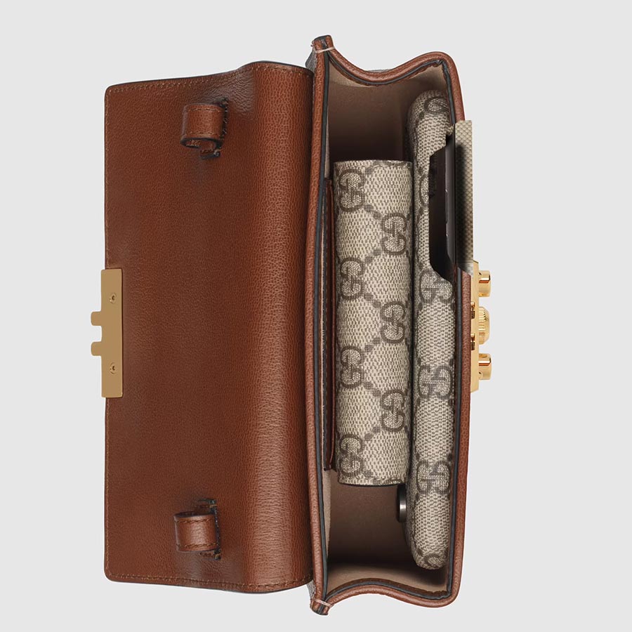 Túi Đeo Chéo Gucci Padlock Mini Bag Màu Đen