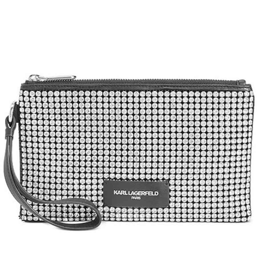 Túi Cầm Tay Karl Lagerfeld Mini Handbags For Women Màu Đen