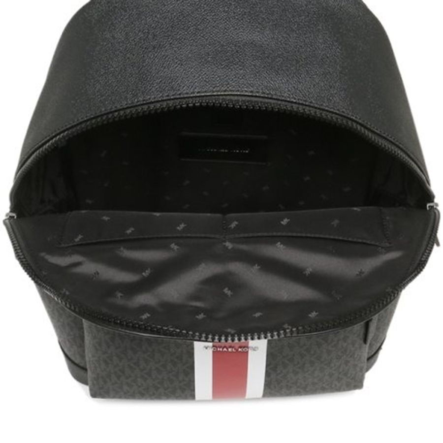 Balo Michael Kors MK Cooper Backpack 37S1LCOB2B Màu Đen Phối Đỏ