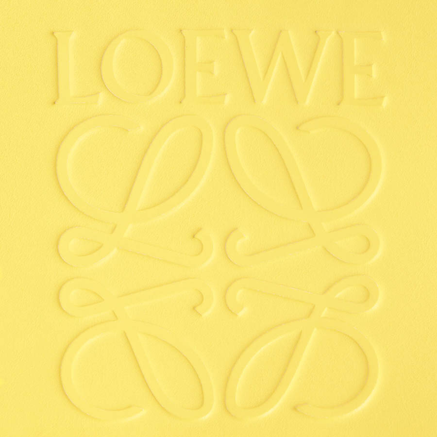 Túi Tote Loewe x Paula’s Ibiza Confetti Basket Palm Leaf Tote Bag Màu Vàng Chanh