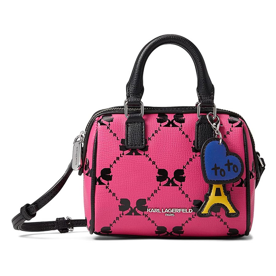 Túi Xách Karl Lagerfeld Paris Adele Crossbody Màu Hồng