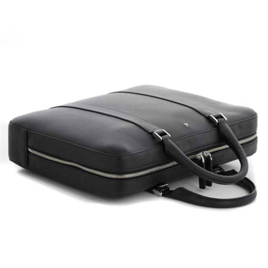 Cặp Xách Tay Montblanc Meistersuck Evrak Briefcase Màu Đen