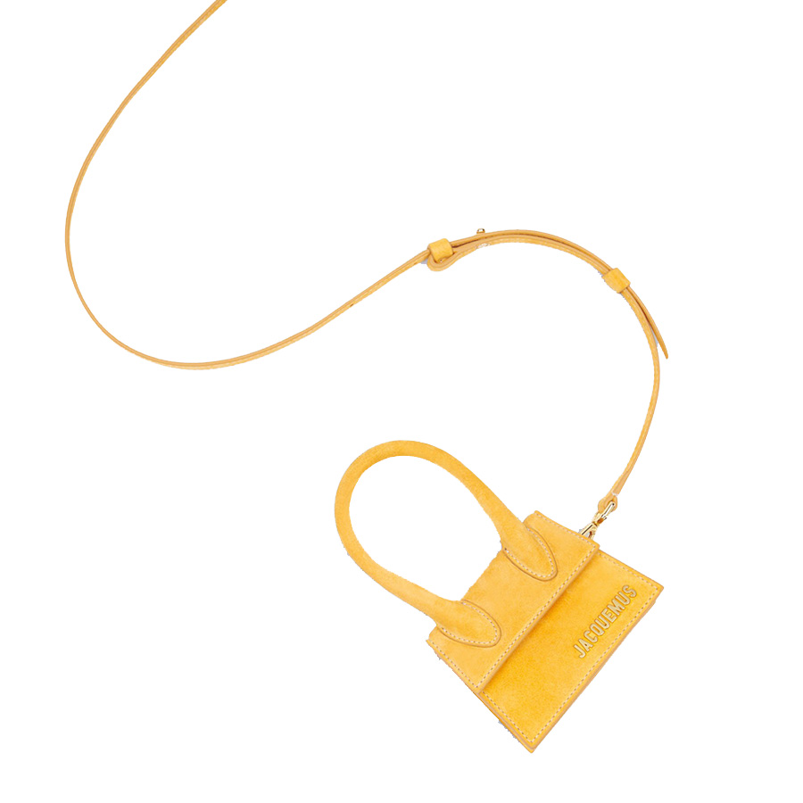 Túi Xách Jacquemus Le Chiquito Signature Mini Handbag 213BA001-3020 750 Size 12 Màu Vàng Cam