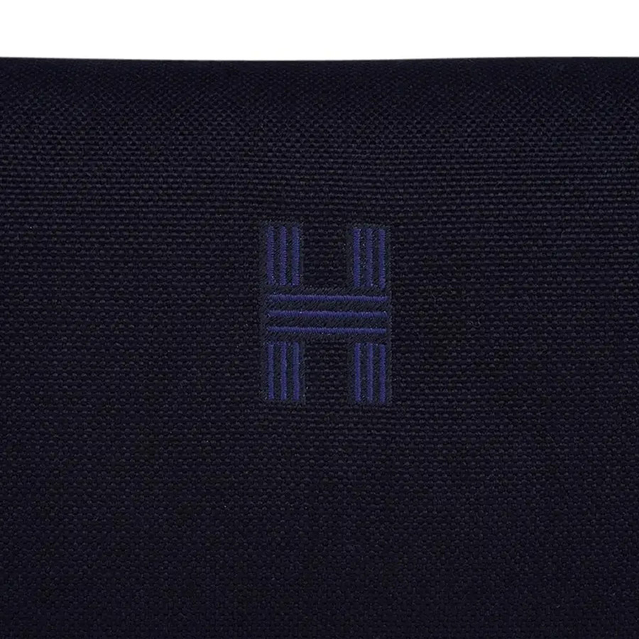 Túi Cầm Tay Nữ Hermès Bride A Brac Case Size PM Màu Xanh Navy