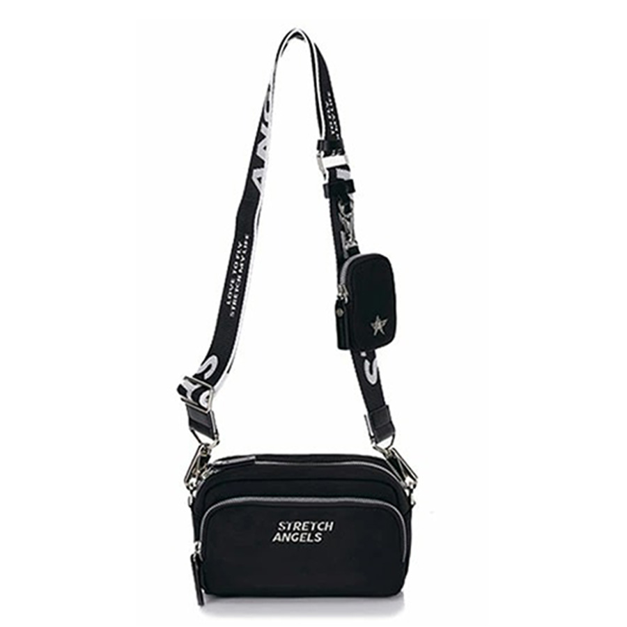 Túi Đeo Chéo Stretch Angels Mini Air Panini Bag Màu Đen